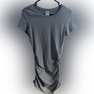 PINK Victoria's Secret Charcoal Short Sleeve Tee XS